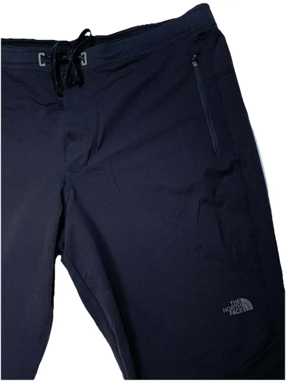 The North Face Men’s XXL Softshell Hiking Pants Black Zip Leg Reflective